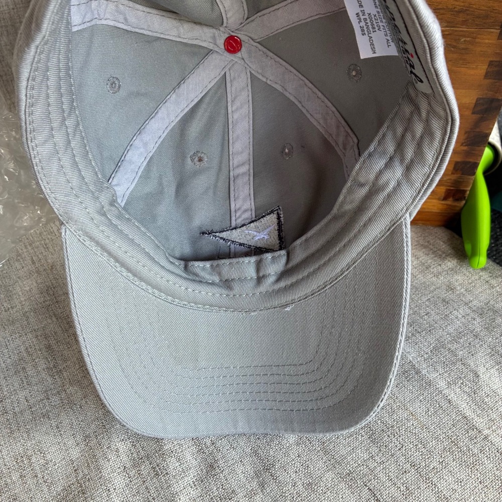 Imperial Golf Hat Gull Lake Yacht Club GLYC Grey Nautical Flags Cap Strapback - Picture 11 of 12